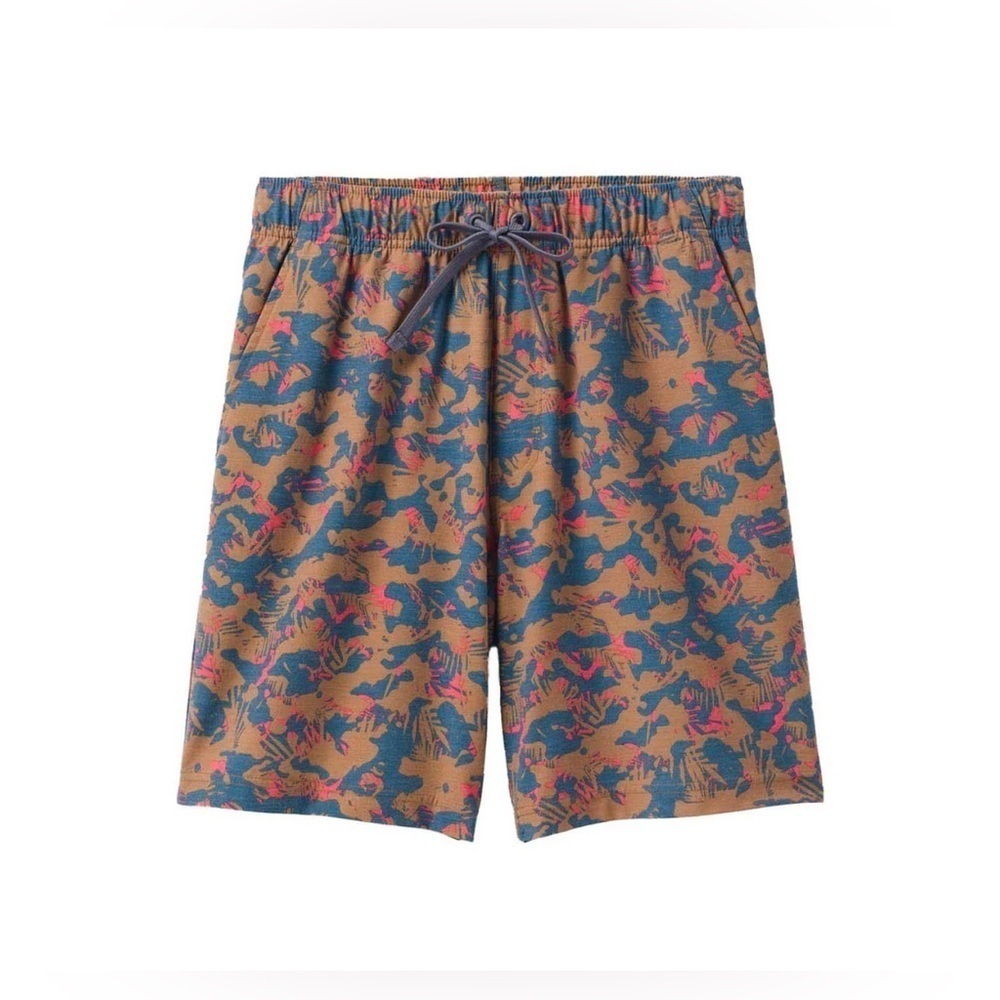 NWT Prana Metric E-Waist Short in Fresca Camo Size XL 8” Inseam - Picture 2 of 6